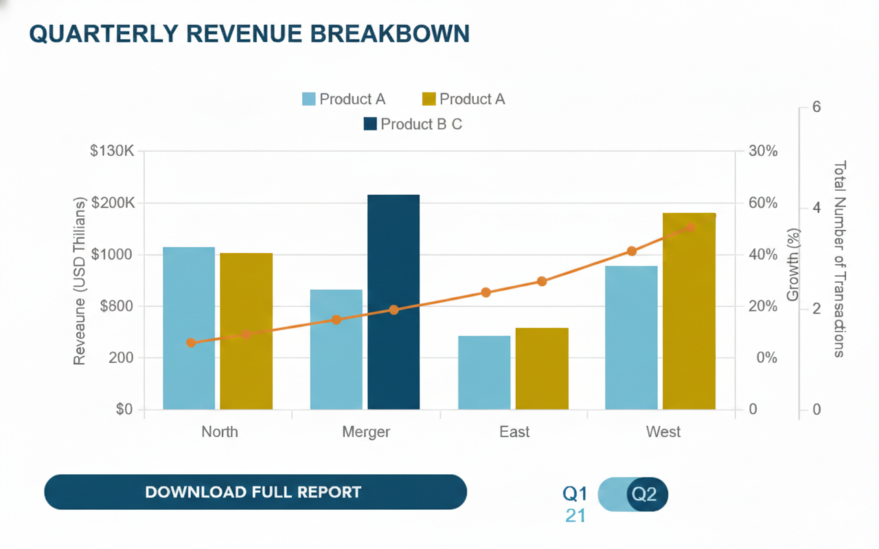 Monthly Deal Flow Chart